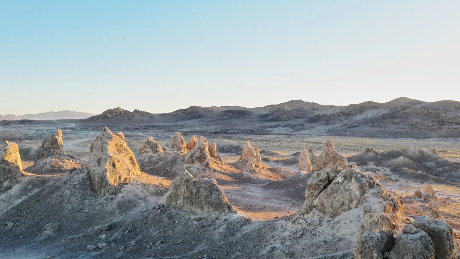 A California desert landscape