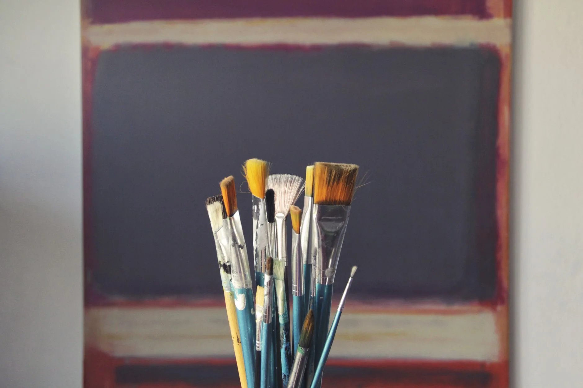 An artist’s studio