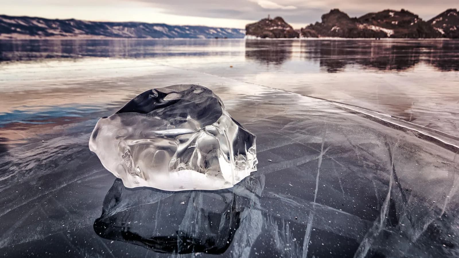 Lake Baikal in Siberia