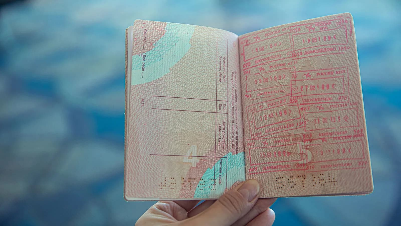 Old travel documents