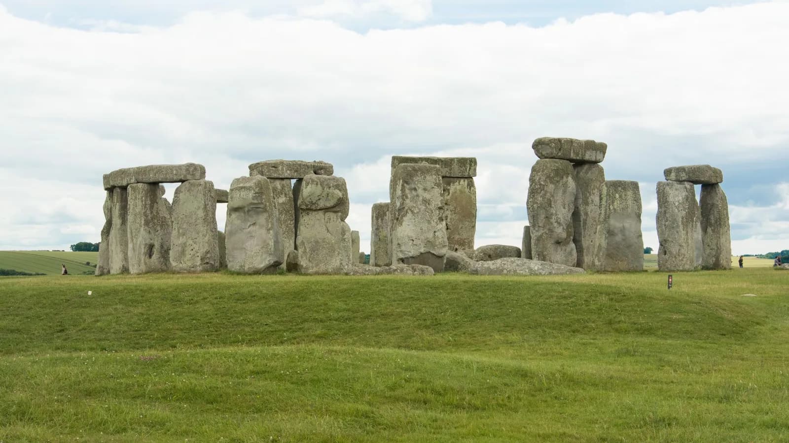 The stone circle at Stonehenge