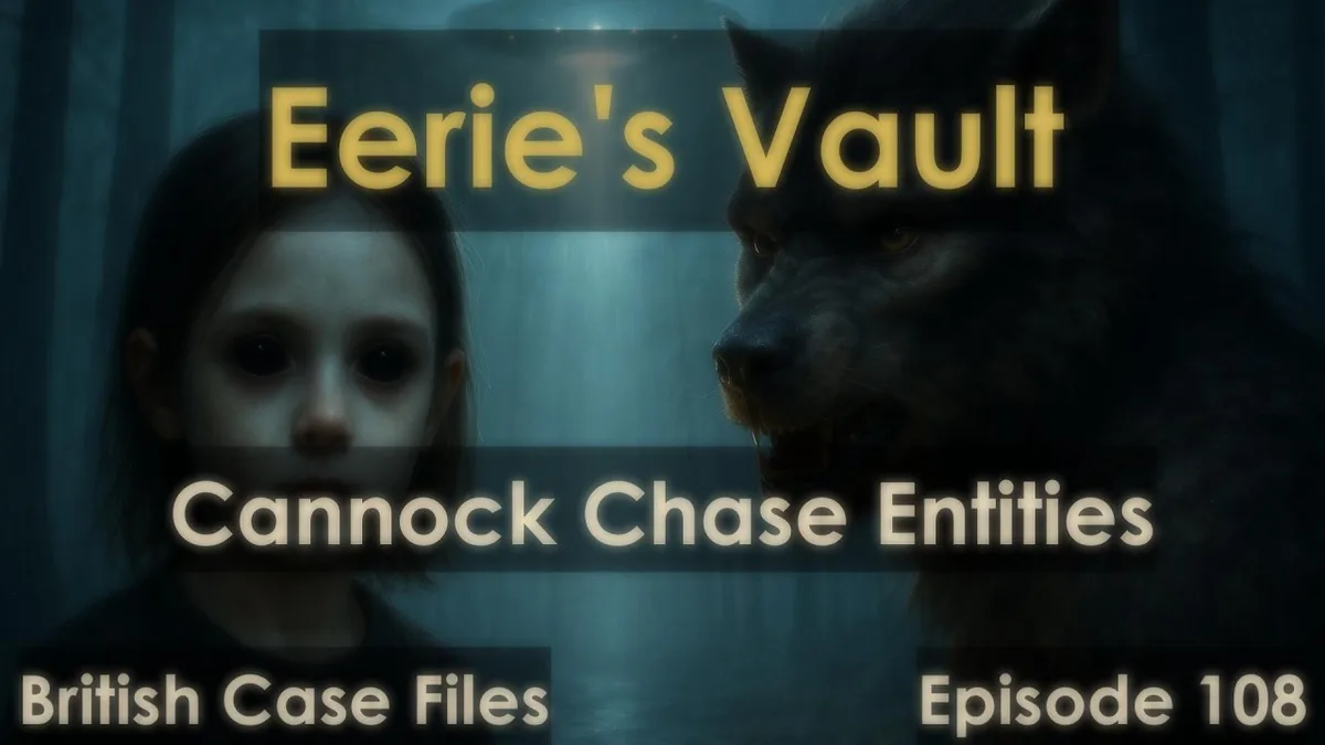 The Cannock Chase Mystery – UFOs, Werewolves & the Black-Eyed Children [Eeries Vault Episode #108]