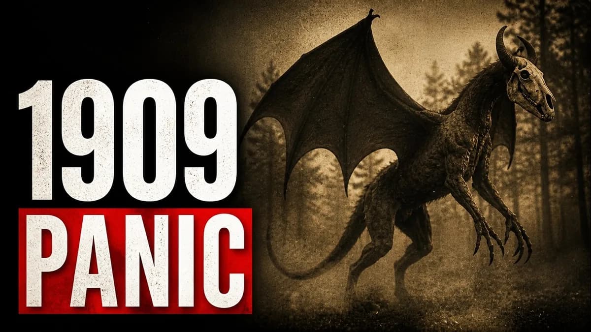 The Jersey Devil Panic of 1909 | When America Hunted a Monster
