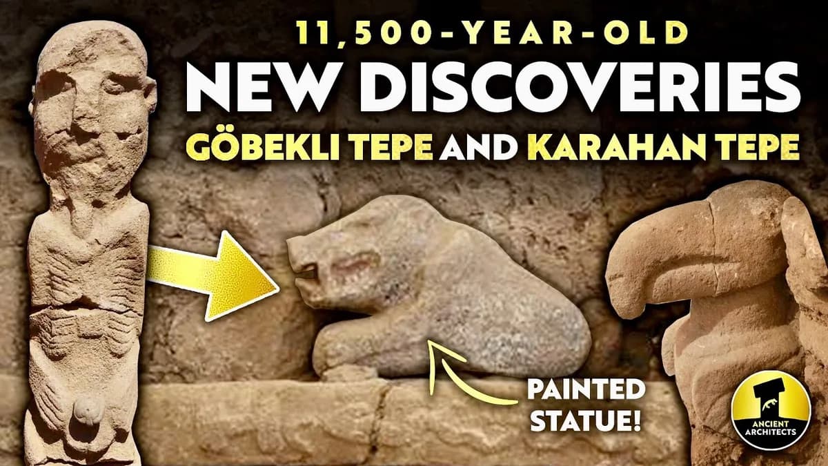 NEWS: Major New Discoveries at Göbekli Tepe and Karahan Tepe | Ancient Architects