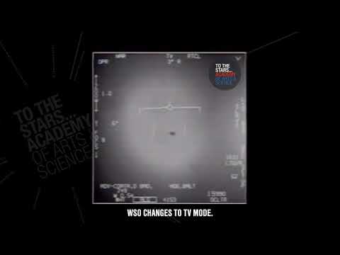FLIR1 — official UAP footage released by the US Department of Defense
