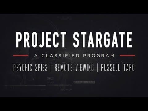 Inside The CIA's Remote Viewing Program: Project Stargate