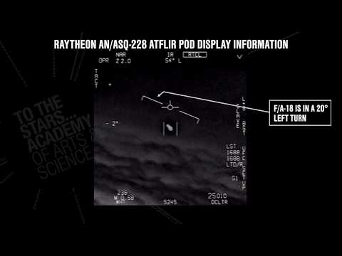 GIMBAL — official UAP footage released by the US Department of Defense