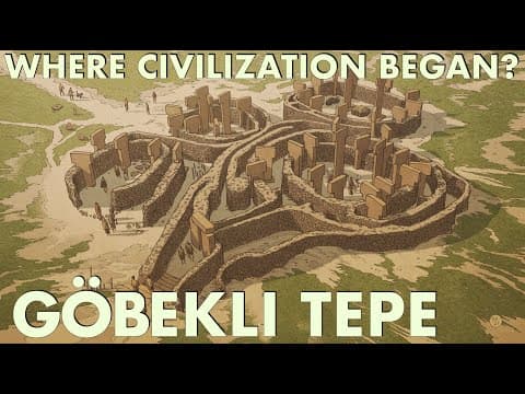Göbekli Tepe — The First Temple On Earth? 10,000 BC