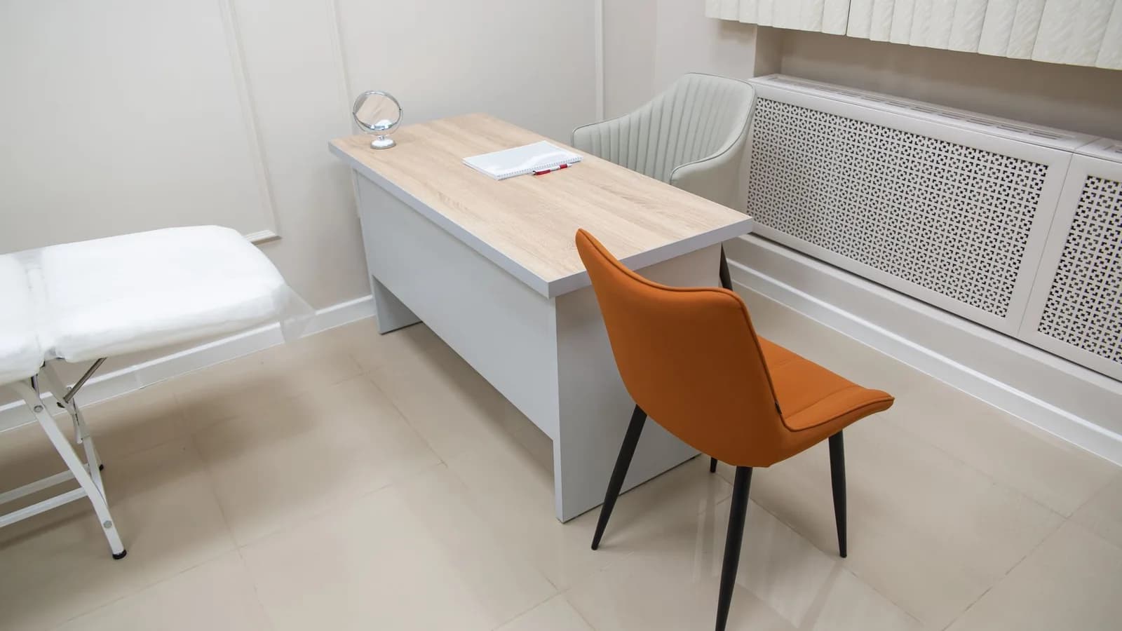 An empty consulting room