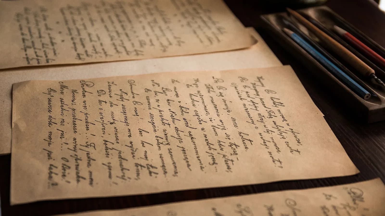 An old handwritten manuscript
