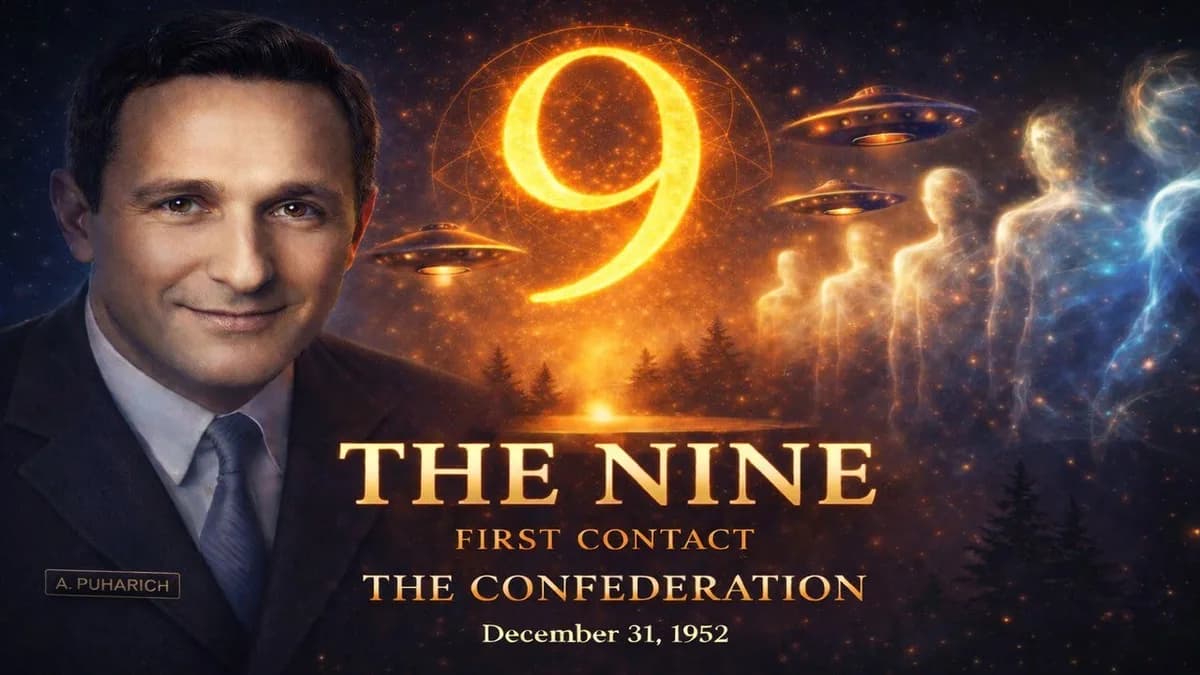 Andrija Puharich Alien Encounter In 1952 With The Nine