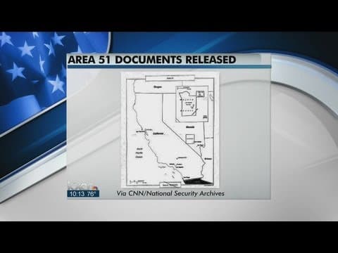 CIA acknowledges Area 51 in declassified documents